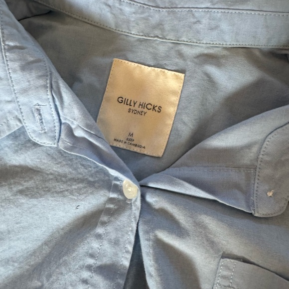 Gilly Hicks Long Sleep Shirt with pink embroidered logo - Picture 4 of 4